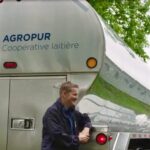 Screengrab from a 2019 video profiling a day in the life of an Agropur bulk milk grader. (Agropur Cooperative via YouTube)