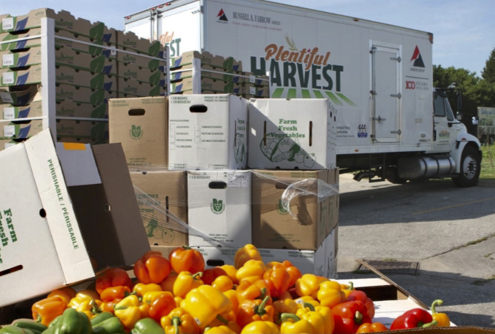 “We try to make it easy for farmers,” says Food Bank Canada’s Tania Little. Donors range from big marketing boards to individual producers.