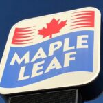 File photo of signage outside Maple Leaf Foods’ Lagimodiere Boulevard plant in Winnipeg. (Dave Bedard photo)