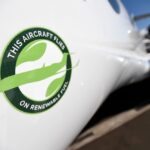 A decal on a Gulfstream 650ER business jet at the National Business Aviation Association (NBAA) exhibition in Las Vegas on Oct. 21, 2019. (File photo: Reuters/David Becker)
