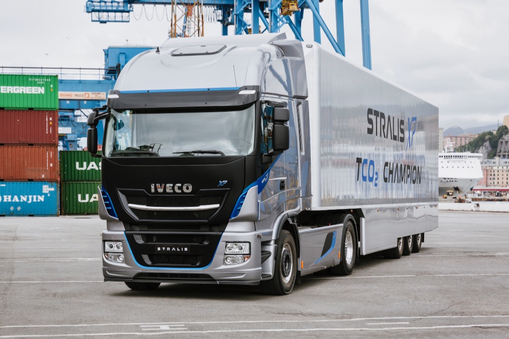 Iveco’s products include the Stralis XP truck for the long-distance haulage market. (Iveco.com)
