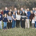 The Steppler family team. Andre (center) says that strong teamwork has always been a requirement for family farms.