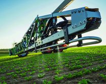 The Fendt Rogator
is fitted with
systems from
Raven Industries,
Bosch and BASF.