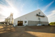 FCL&#8217;s Co-op Fertilizer Terminal at Brandon. (Photo courtesy Federated Co-operatives Ltd.)
