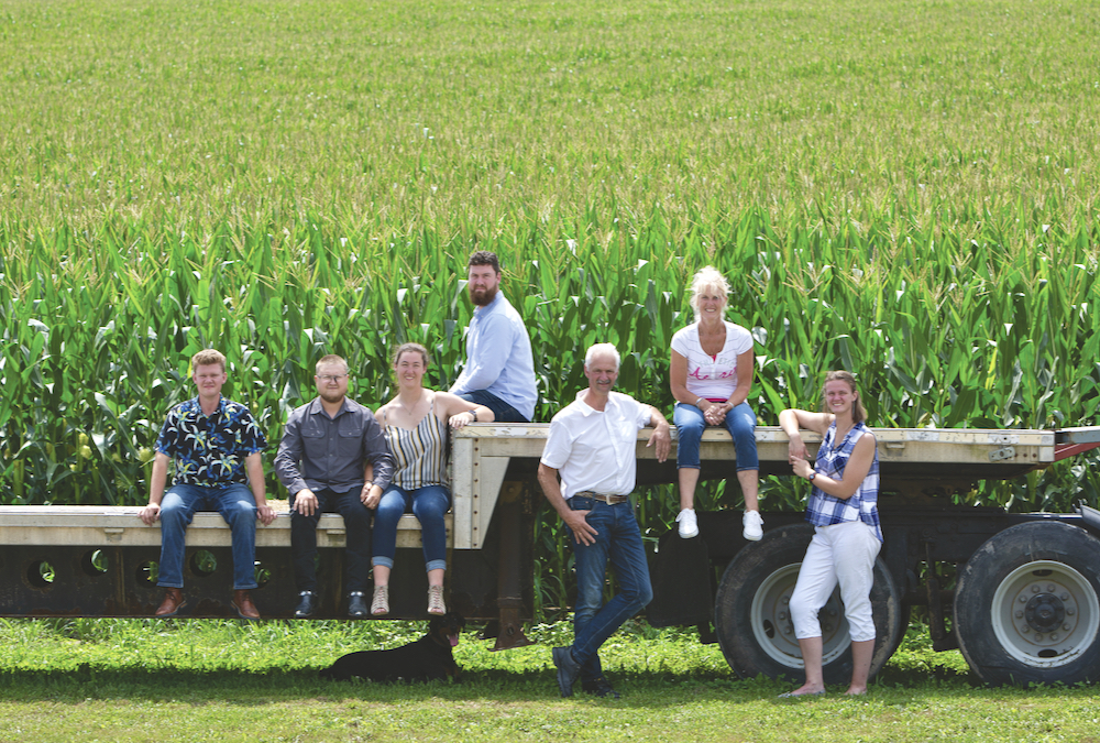 With Mike, who will be taking over farm operations, Brandon and Manita, who plan to start their own farm, Lars (whose wife Cassie was unavailable for the photo shoot), parents Dirk and Karin, and daughter Lisa, the Griffioens are a family of diverse careers and aspirations. “Fairness means something different to each of us,” says Lisa. That could be a challenge, but the family decided instead to make it an opportunity.