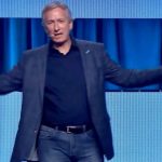 Quebec’s Agriculture Minister Andre Lamontagne speaks to the CAQ’s annual meeting in Drummondville in late May 2022. (Andre Lamontagne video screengrab via Facebook)