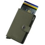 Secrid’s Miniwallet with RFID blocking technology protects six most important cards, with room for others. Yet it’s small enough to slide into a pocket or purse. Flick the little tab and cards slide up for easy access. Comes in various colours, a great product made in Holland. $100
