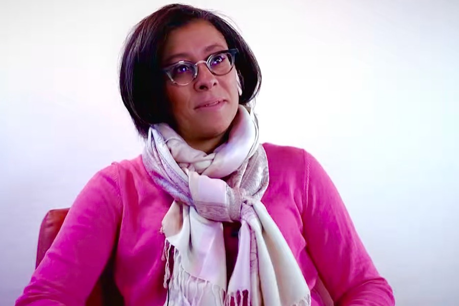 Justine Hendricks, shown here in a 2019 video, is the new CEO of Farm Credit Canada. (Elevate International video screengrab video via YouTube)
