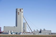 A view of BHP’s potash mine project north of Jansen, Sask. (BHP.com)
