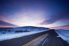 File photo of Highway 363 near Moose Jaw, Sask. (Mysticenergy/iStock/Getty Images)