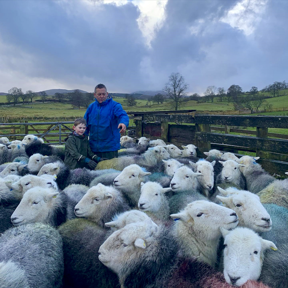 “I fundamentally believe in farmers and ranchers and their ability to make the world better.” – James Rebanks with son Isaac, Lake District, U.K.