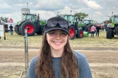 University of Saskatchewan student and longtime 4-Her Kadence Johnson has discovered the Next Step Club, a 4-H club for post-secondary students wishing to learn adult skills. (Alberta Farmer photos by Jeff Melchior)