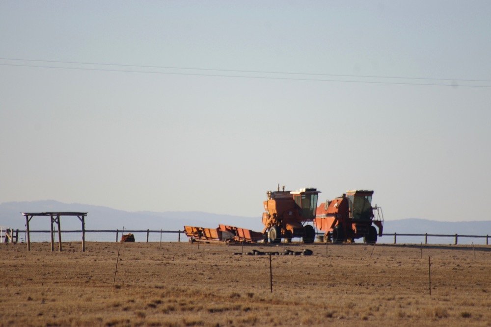 File photo of idled equipment in drought conditions on a farm in New South Wales, Australia. (f.ield_of_vision/iStock/Getty Images)
