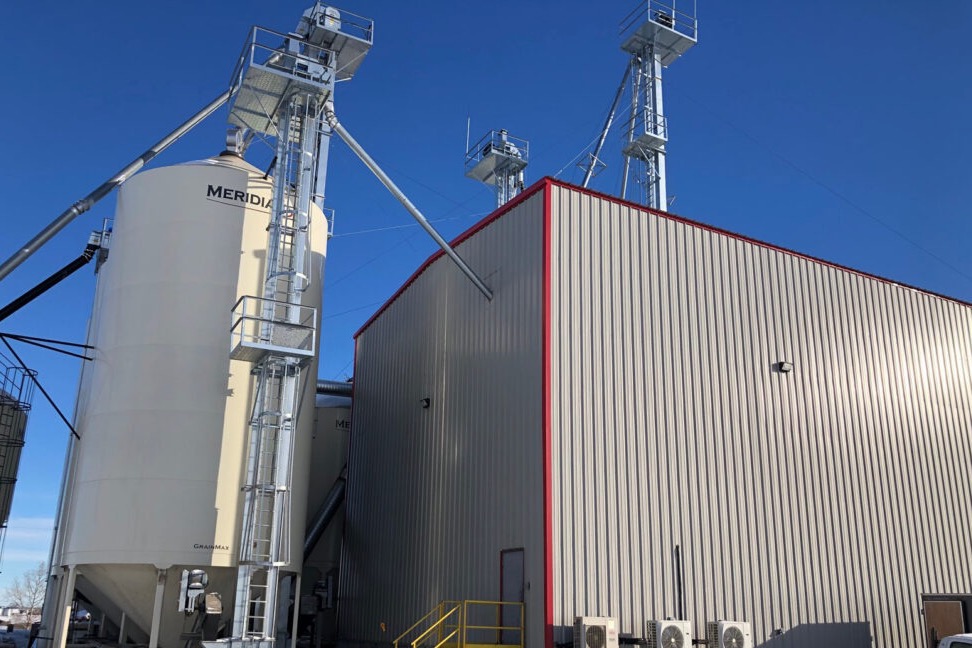 File photo of Scoular’s flax processing plant just outside Regina. (Scoular.com)
