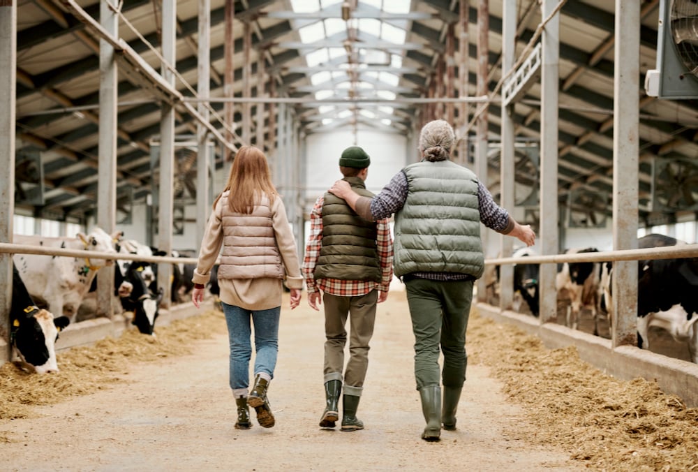 ‘Farms that are leveraging the knowledge and skill sets of the next generation ... are beginning to set themselves apart.’ – Andrew Leach.