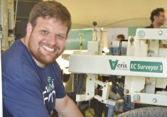Felippe Karp is a a PhD candidate from McGill University doing fieldwork at Olds College of Agriculture & Technology. Through a McGill, Telus and Olds College joint project, Karp is studying how to bring together multiple layers of farm data to support agricultural decision making.