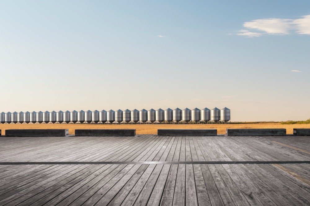 File photo of grain bins in Saskatchewan. (Chinaface/iStock/Getty Images)
