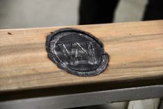 The burning of the brand kicks off Agribition every year. Photo: Melissa Jeffers-Bezan 
