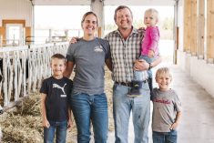 Ava Emily van Beusekom and family, Stonekreek Feed & Farm Supply.
