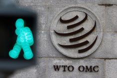 The World Trade Organization (WTO) headquarters in Geneva, Switzerland on Oct. 28, 2020. (Photo: Reuters/Denis Balibouse)