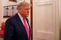FILE PHOTO: U.S. President Donald Trump walks on the day of a &#8220;One Big Beautiful&#8221; event at the White House in Washington, DC., U.S., June 26, 2025. REUTERS/Nathan Howard/File Photo
