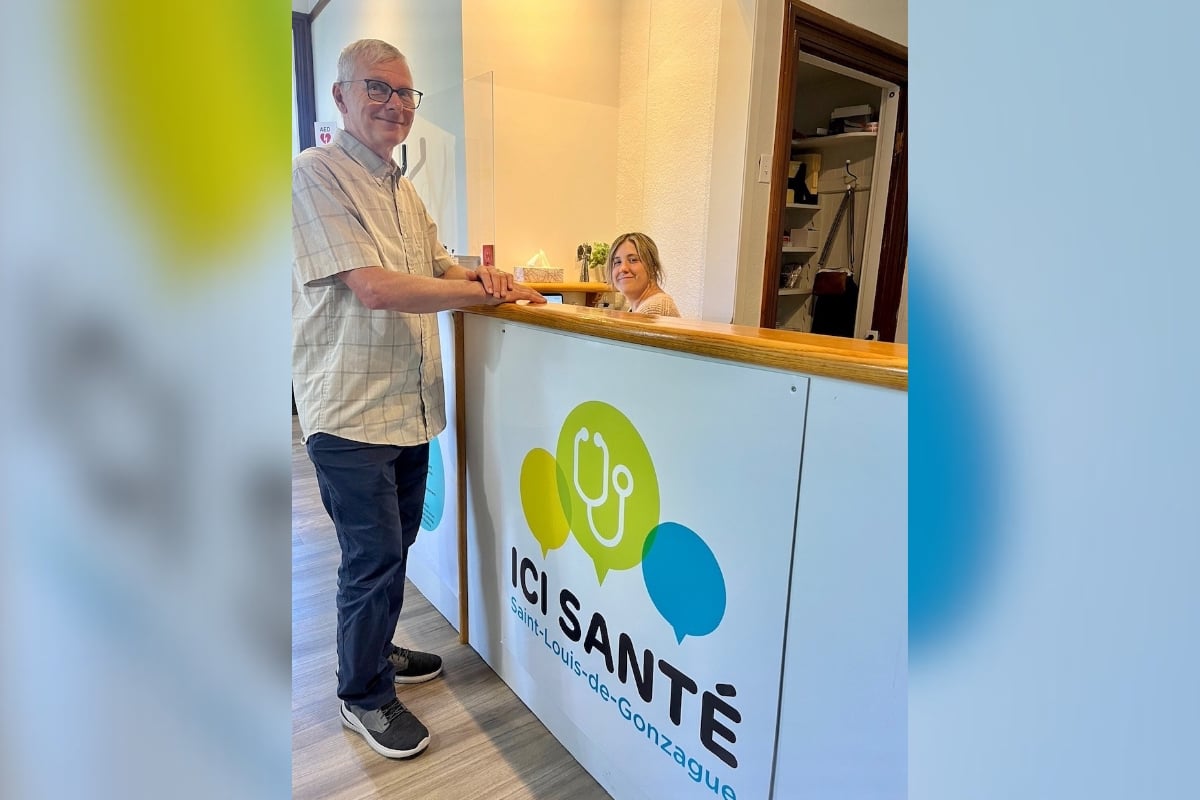 Robert Brault, board president of Co-op Ici Santé