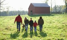 Farm family