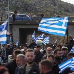Greek farmers block borders, airport and roads in protest at delayed EU funds