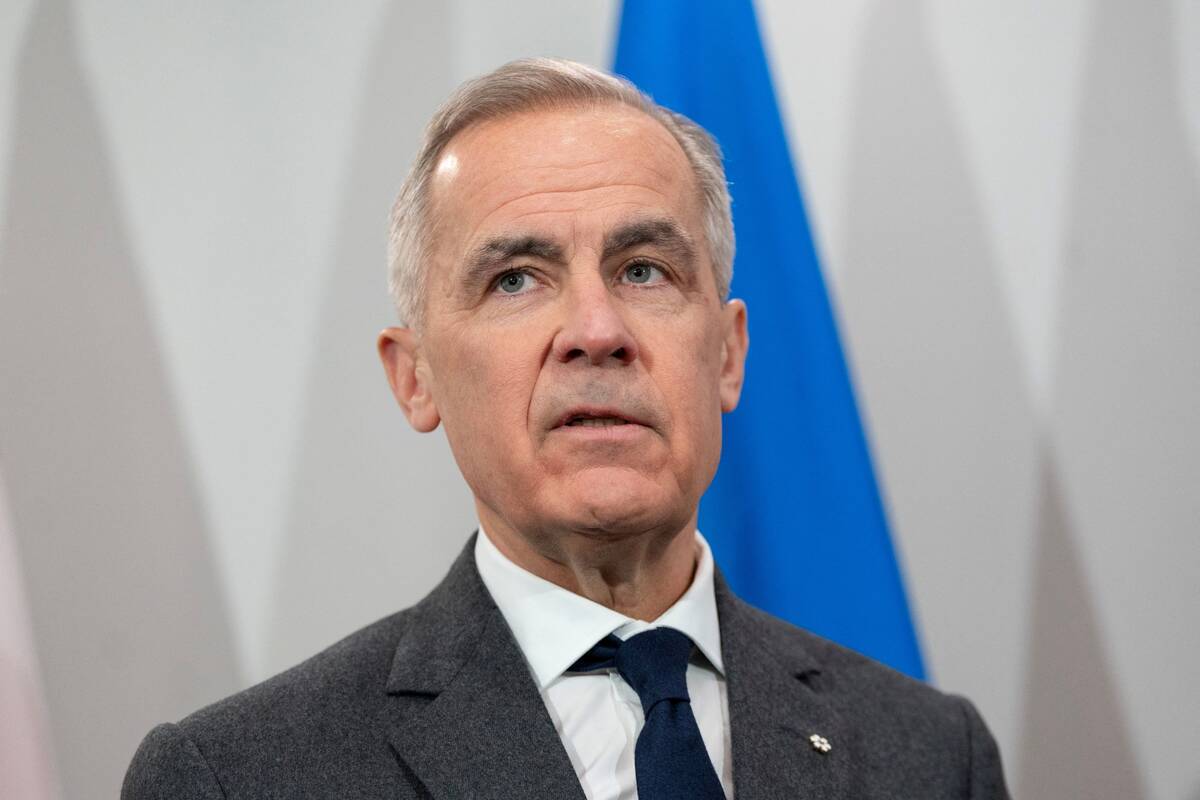 Canada’s Prime Minister Mark Carney looks on during his meeting with Ukrainian President Volodymyr Zelenskiy in Halifax, Nova Scotia, Canada, December 27, 2025. REUTERS/Darren Calabrese
