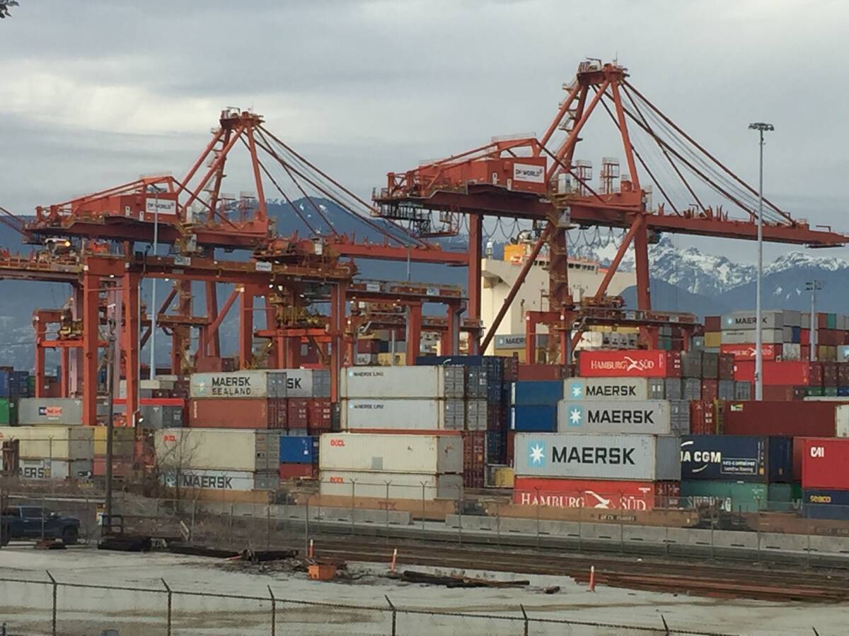 Share of exports to the U.S. on a full-year basis dropped to 72 per cent in 2025 from 76 per cent a year earlier, and this is more likely an indication of a trend than a single-month movement, said Stuart Bergman, chief economist at Export Development Canada. Photo: Brian Cross
